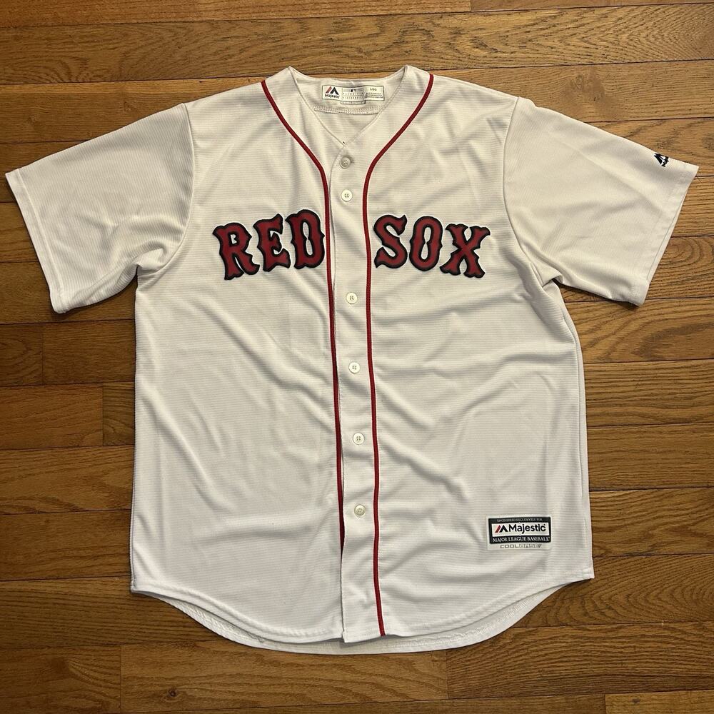 Majestic Boston Red Sox Chris Sale MLB Baseball Jersey Large